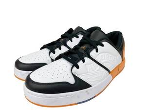 NIKE (ナイキ) JORDAN NU RETRO1 LOW ジョーダン ニュー レトロ1 スニーカー WINGSロゴ DV5141-108 29.5cm US11.5 白×黒×オレンジ/028