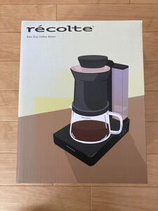 recolte Rain Drip Coffee Maker RDC-1（BK）レコルテ　コーヒーメーカー