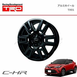 TRD アルミホイール TX01 18インチ 1本 C-HR NGX10 NGX50 ZYX11 19/10～ TRDホイールナット付車のみ