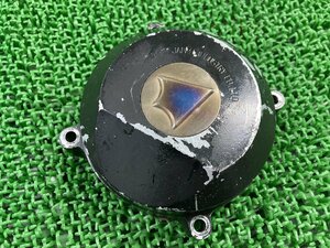 BEET製ZRX400 エンジンカバー 左 社外 中古 バイク 部品 ZR400E ポイントカバー 当時物 ペイント素材に 割れ欠け無し 品薄