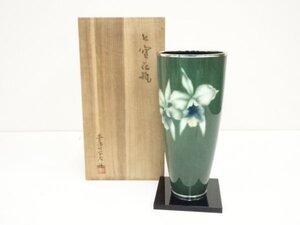 ys6908452; 宗sou 安藤七宝店造　七宝花瓶（共箱）【道】