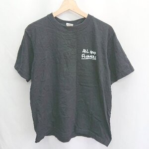 ◇ ⊂ ALL GOOD FLOWERS 半袖 Tシャツ サイズM ブラック レディース E