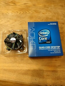 Intel Core i７ CPUクーラーのみ 純正品 新品 未使用