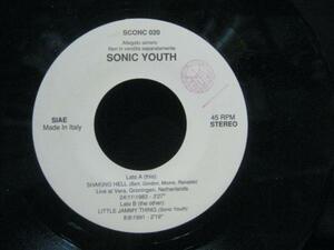 SONIC YOUTH SHAKING HELL＊非売品 7インチ[H504