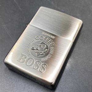 ZIPPO ジッポ ジッポライター 1998年製 SUNTORY BOSS ボス オイルライター #5925⑤