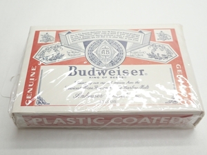 S141　トランプ　ビール　バドワイザー　Budweiser　BEER　レトロ　ヴィンテージ　年代品　未開封　Vintage playing cards