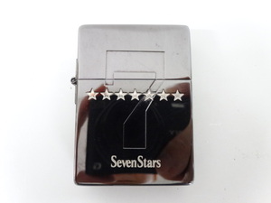 2007年製 ZIPPO ジッポ 1935 REPLICA レプリカ Seven Stars セブンスター 3バレル ブラック 黒 オイル ライター USA