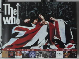 ザ・フー THE WHO - THE DEFINITIVE WHO ALBUMS /ポスター!!