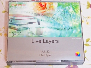 v/CG素材集 6枚組 IMEGEMORE Live Layers vol.22 Life Style ライフスタイル