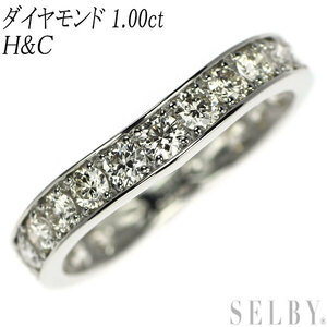 Pt950 H&Cダイヤモンド リング 1.00ct 出品2週目 SELBY