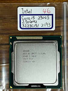 CPU Intel Core i5 2500S 2.70GHz 3228C151-2193 動作チェック済 ジャンク No.46