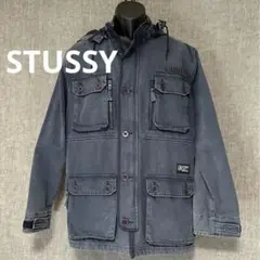 STUSSY ステューシー　ワークジャケット　ミリタリージャケット M-65 L