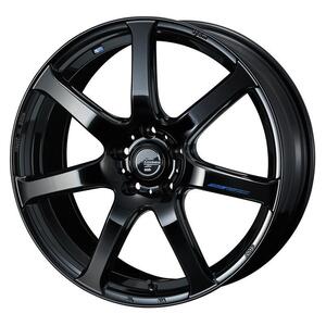 レオニス NAVIA 07 ホイール1本 18x8.0 +42 114.3 5H(PBK(プレミアムブラック))