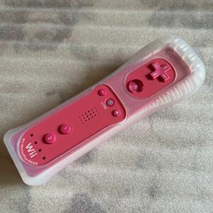 任天堂 Wiiリモコンプラス MotionPLUS Wii ウィー リモコン 本体 wii Nintendo ゲーム ニンテンドー コントローラー ピンク モモ WiiU