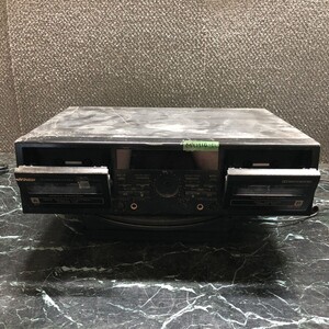 MYM10-111 激安 Victor TD-W603mkⅡ DOUBLE CASSETTE DECK 通電未確認 中古現状品 ※3回再出品で処分