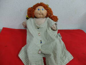 ★☆キャベッジパッチキッズ◆女の子 ぬいぐるみ ガール◆Cabbage Patch Kids Baby キャベツ人形 ビンテージ ファンシー 昭和レトロ☆★