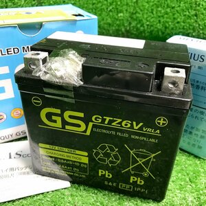 プ飯m921 アトラス ■オートバイ用バッテリー『GTZ6V』バイク用バッテリー 12V-5Ah (取説付き)