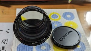 超美品CONTAX コンタックス Carl Zeiss Planar 85mm F1.4 T* AEG 防湿庫保管 ドイツ製