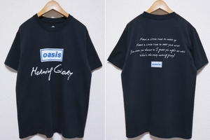 ■OASIS×ADAM ET ROPE オアシス×アダムエロペ■Morning Glory Tシャツ■メンズ M ブラック 黒■ノエル リアム ギャラガー バンド バンT