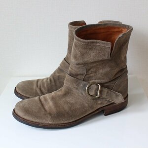 FIORENTINI+BAKER フィオレンティー二+ベイカー スエードブーツ イタリア製 ベージュ 42 （w-0101）