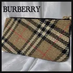 【極美品】BURBERRY ノバチェック　ポーチ　ヴィンテージ