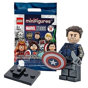 レゴ(LEGO) レゴ ミニフィギュア マーベルスタジオ 新品 キャプテン・アメリカ│ Captain America(Sam Wilson) 未使用品 【71031-4】