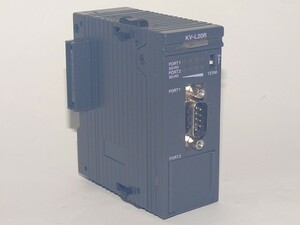 KEYENCE■PLC RS-232C RS-422A マルチコミュニケーションユニット RS232C 2ポート KV-L20R シーケンサー 制御 キーエンス