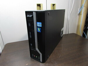 【YDT0705】★Acer Veriton X4610-B727 Corei7-2600/4GB/500GB/DVD-MULTI/OS無 本体のみ BIOS_OK★JUNK