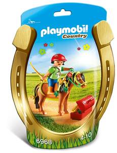 即決！新品 PLAYMOBIL 6968 グルーマーとポニー プレイモービル