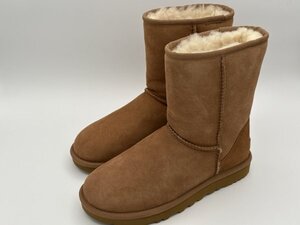 新品 ug1408 訳あり品 アグ クラシック ショート 2 23.0cm US6.0 女性用 チェスナット UGG AUSTRALIA W CLASSIC SHORT II 5825 1016223