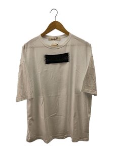 Ground Y◆Tシャツ/4/コットン/WHT/無地/GN-T40-070