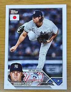 2023 Topps Japan Edition ゲリット・コール Gerrit Cole #212