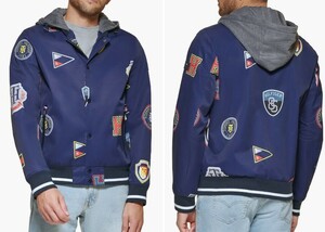 US限定!!　直営モデル!!　Tommy Hilfiger Hooded Bomber Jacket　　ロサンゼルスから本物をお届け!!