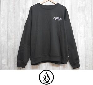 【新品:SALE】23 VOLCOM DIAL UP CREW - BLACK - M トレーナー スノーボード アパレル パーカー 正規品