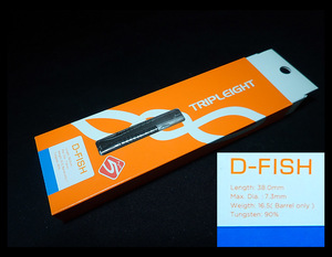 【海蛍】未使用保管品 TRIPLEIGHT D-Fish タングステン90% 16.5g ダーツ ⑤