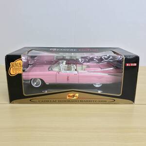 119 B-616/【1円スタート!!】Maisto キャデラック エルドラド ビアリッツ Cadillac Eldorado Biarritz 1959 ピンク 1/18スケール