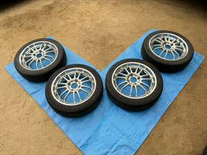 軽量 2ピース PIAAピア FR-7 15インチ 5J オフセット42 PCD100 4H 4穴 軽カーに！ 165/50R15