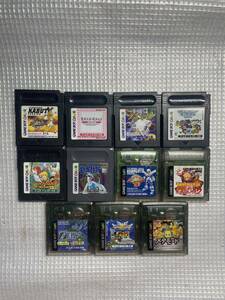 Nintendo GAME BOY ゲームボーイ ゲームボーイカラー ソフト 全11個