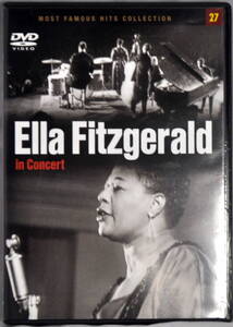 ELLA FITZGERALD　エラ・フィッジェラルド　／　ELLA FITZGERALD IN CONCERT　DVD