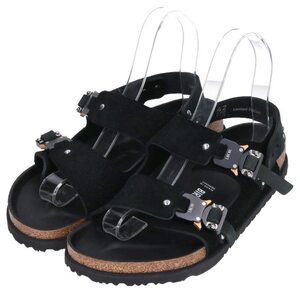 ディオール ビルケンシュトック MILANO SANDAL SMOOTH CALF サイズ:42 ミラノスムースカーフレザーサンダル 中古 BS99