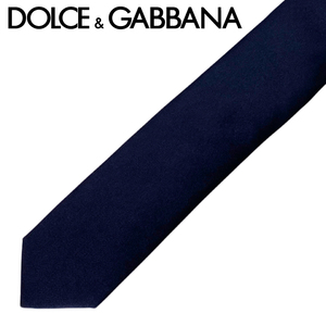 DOLCE&GABBANA ネクタイ ブランド ドルチェ＆ガッバーナ イタリア ネイビー【剣先幅：6cm】 gt149e-g3ubg-b0065