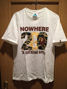 即決 値下交渉 mastermind APE T M 20周年 猿迷彩 カモ シャツ マスターマインド NIGO NOWHERE A BATHING APE supreme neighborhood w)taps