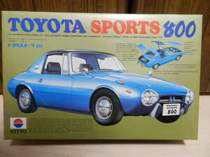 １／20　TOYOTA SPORTS 800（絶版・入手困難）　＜日東化学＞