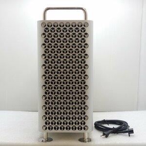 【中古 Cランク】MacPro 2019 A1991 Xeon W3235 3.3GHz 12コアCPU RAM48GB SSD1TB+HDD8TB Radeon Pro W5700X、Pro 580X搭載 Sequoia