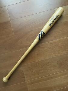 レア 広島 野村謙二郎モデル 木製バット ミズノ PRO MODEL World Win WHITE ASH k.nomura プロ野球 切手 ハガキ可能