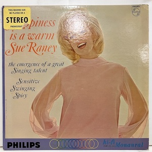 ●即決VOCAL LP Sue Raney / Happiness is a Warm phm200-160 jv4469 米オリジナル、Dg Mono スー・レイニー