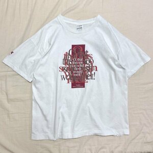 5千スタ【90s アイルランド製 Hamlet Prince of Denmark プリント Tシャツ XL】SHAKESPEARE シェイクスピア ハムレット screen STARS USA製