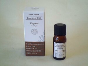 サイプレス エッセンシャルオイル ラージ　DAILY AROMA　精油3ml