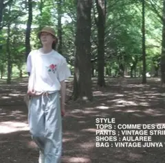 comme des garcons homme plus 22ss Tシャツ