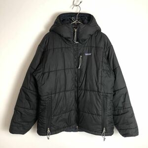 【2001年製】patagonia ダスパーカ ブラック×ネイビー